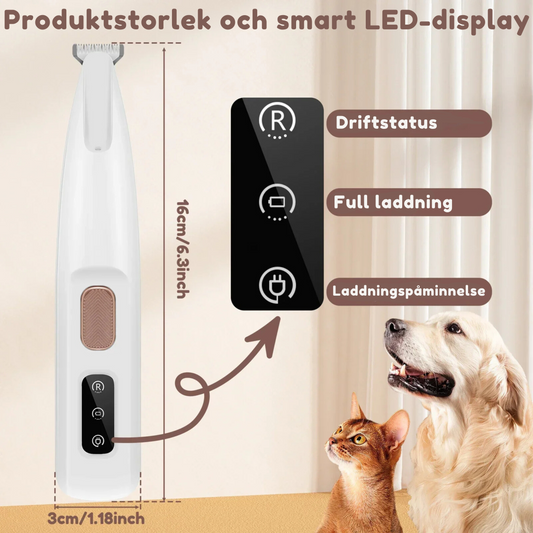 TassTrim Pro -  Smärtfri tassvård på några sekunder